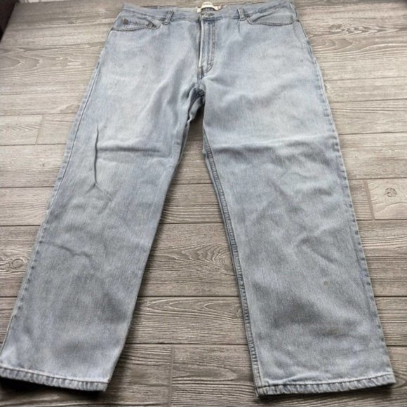 Men's 550 Relaxed Fit Jeans, Regular Stonewash, Size 42x30 - Picture 1 of 7